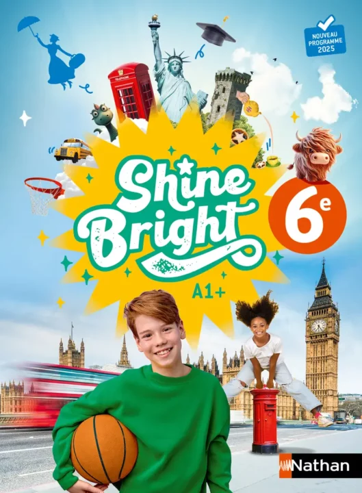 Manuel Shine Bright anglais 6e